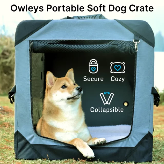 Foldable Pet Crate  |  “Quick Kennel” by Owleys in detail - image 1 (product view)