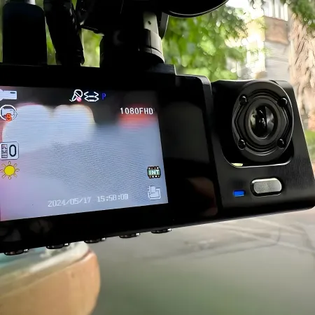 Dash Cam Triple Recording 3 Description