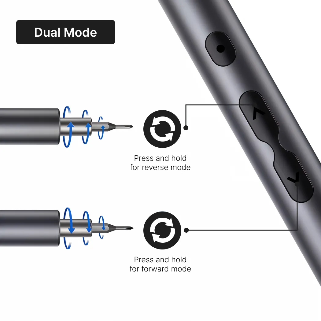 Mini Electric Screwdriver Set  |  “Fix Twist” by Owleys - View 4