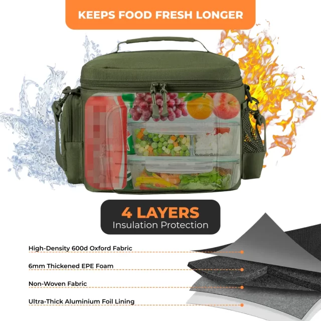 Tactical Lunch Box  |  “Raccoon” by Owleys product image 3 (product view)