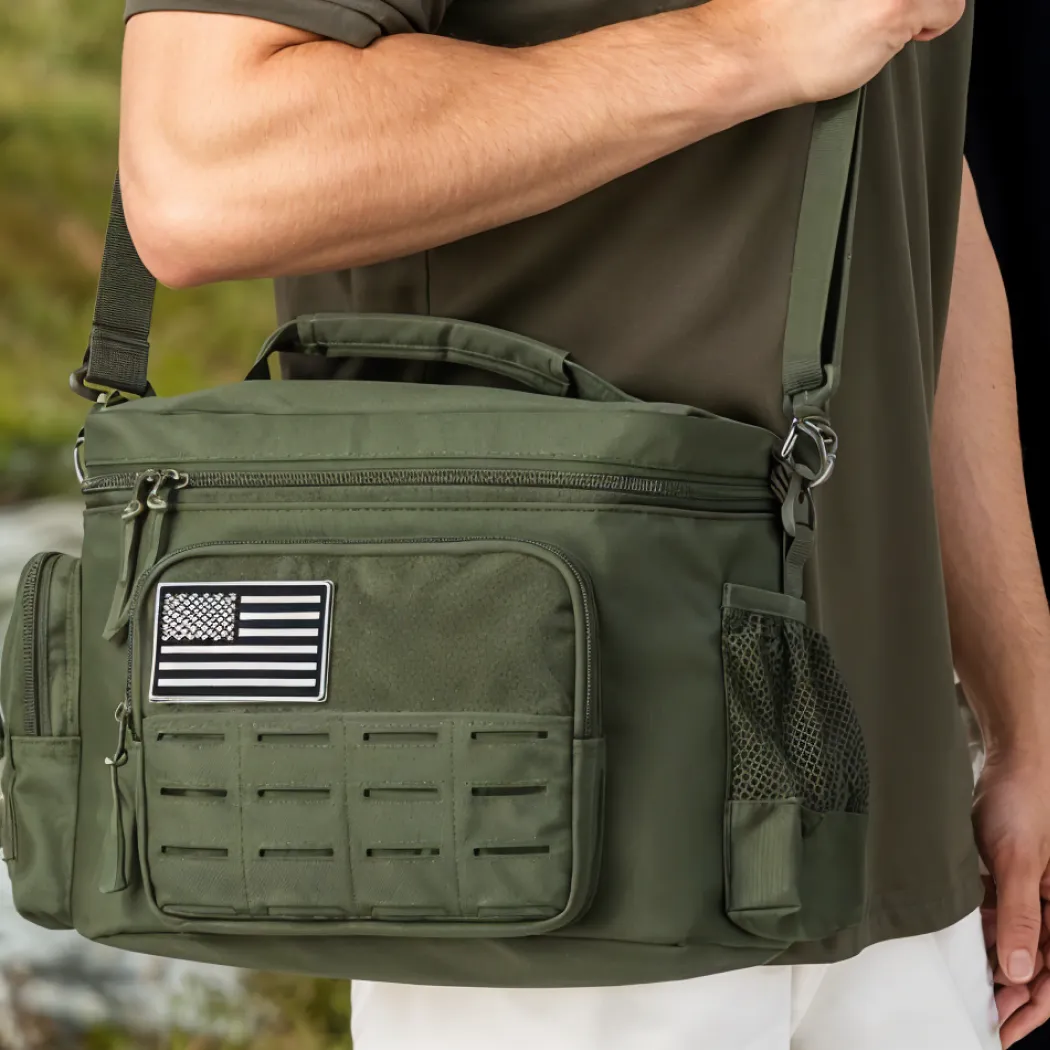 Image of Tactical Lunch Box  |  “Raccoon” by Owleys - view 5 (product view)