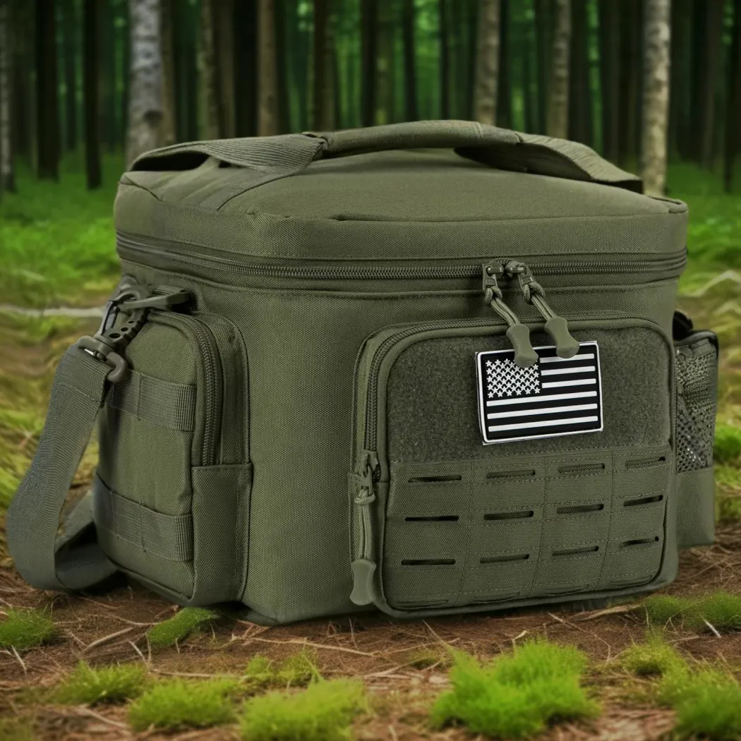 Image of Tactical Lunch Box  |  “Raccoon” by Owleys - view 0 (product view)