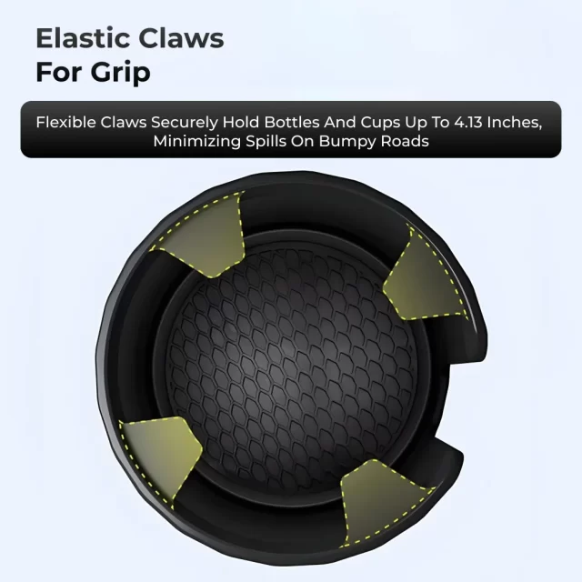 Image of Car Cup Holder  |  “GripSip” by Owleys - view 5 (product view)