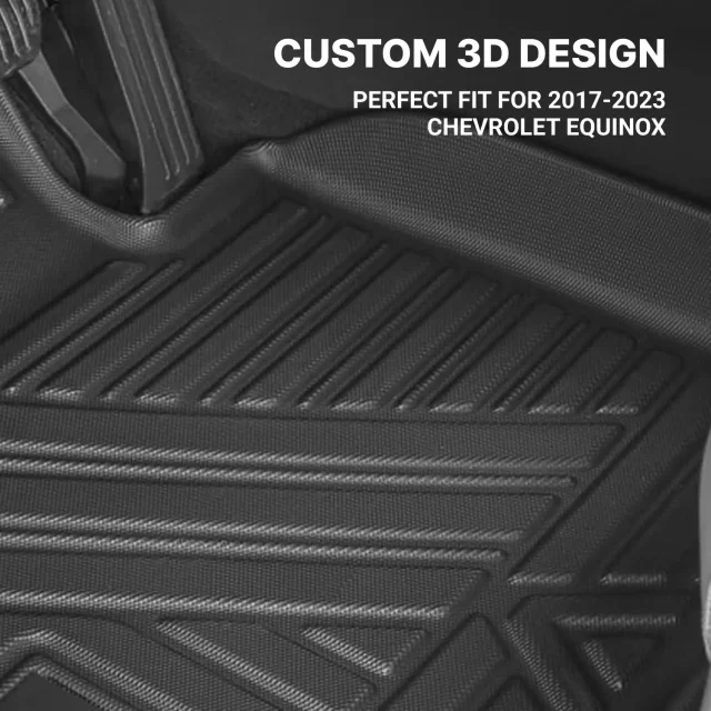 Chevy Equinox Floor Mats  |  2017-2023 Models Custom Fit in detail - image 1 (product view)