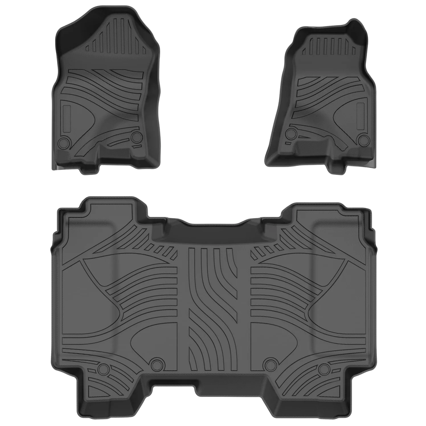 Image of Dodge RAM Floor Mats  |  2019-2024 Models Custom Fit - view 0 (product view)