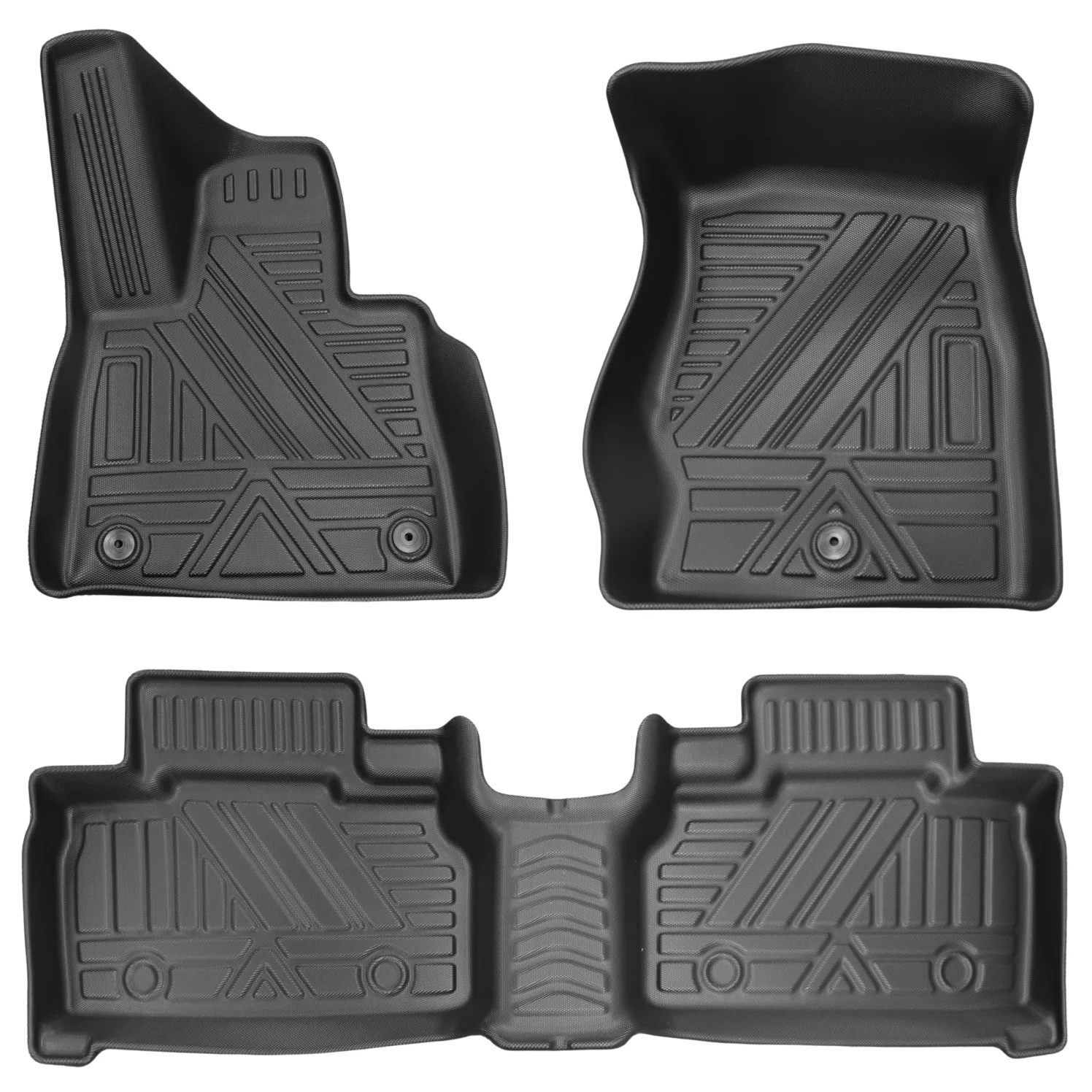 Image of Ford Explorer Floor Mats  |  6-Seater 2023 Model Custom Fit - view 0 (product view)