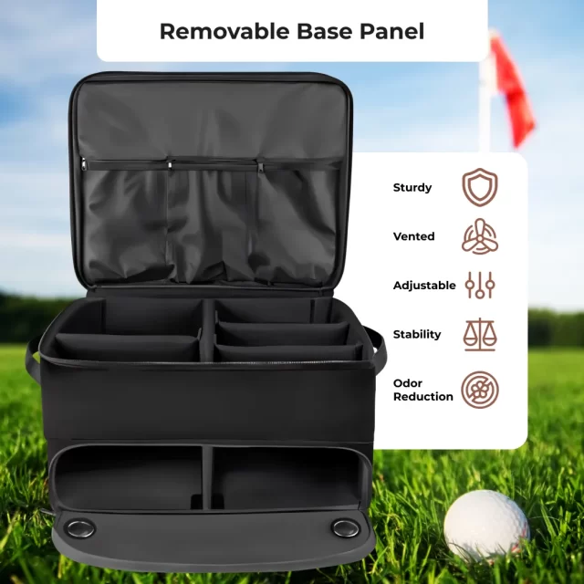 Close-up of Car Golf Trunk Organizer  |  “GolfGuard” by Owleys - view 2 (product view)