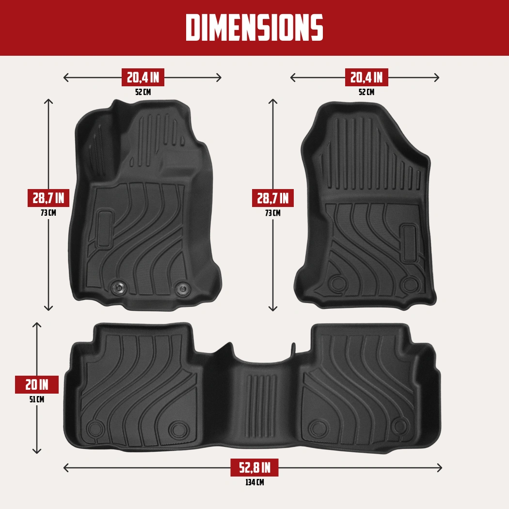 Subaru Outback Floor Mats  |  2024 Model Custom Fit - View 4