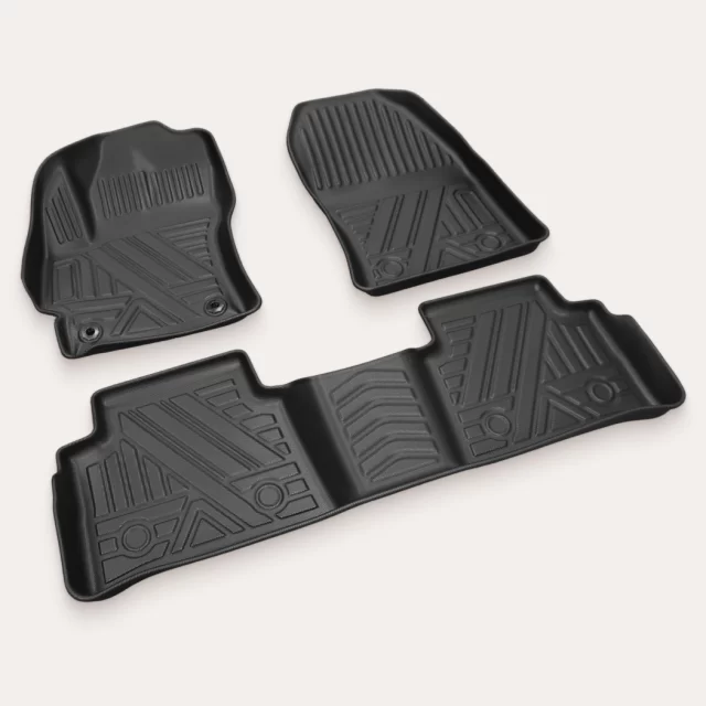 Close-up of Toyota Corolla Floor Mats  |  2019-2023 Models Custom Fit - view 7 (product view)