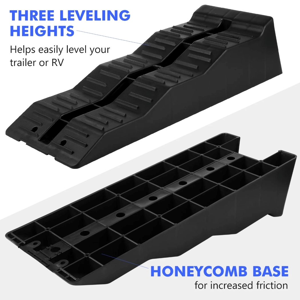 Heavy-Duty Car Ramps for RVs & Trailers (2PCS) - View 2