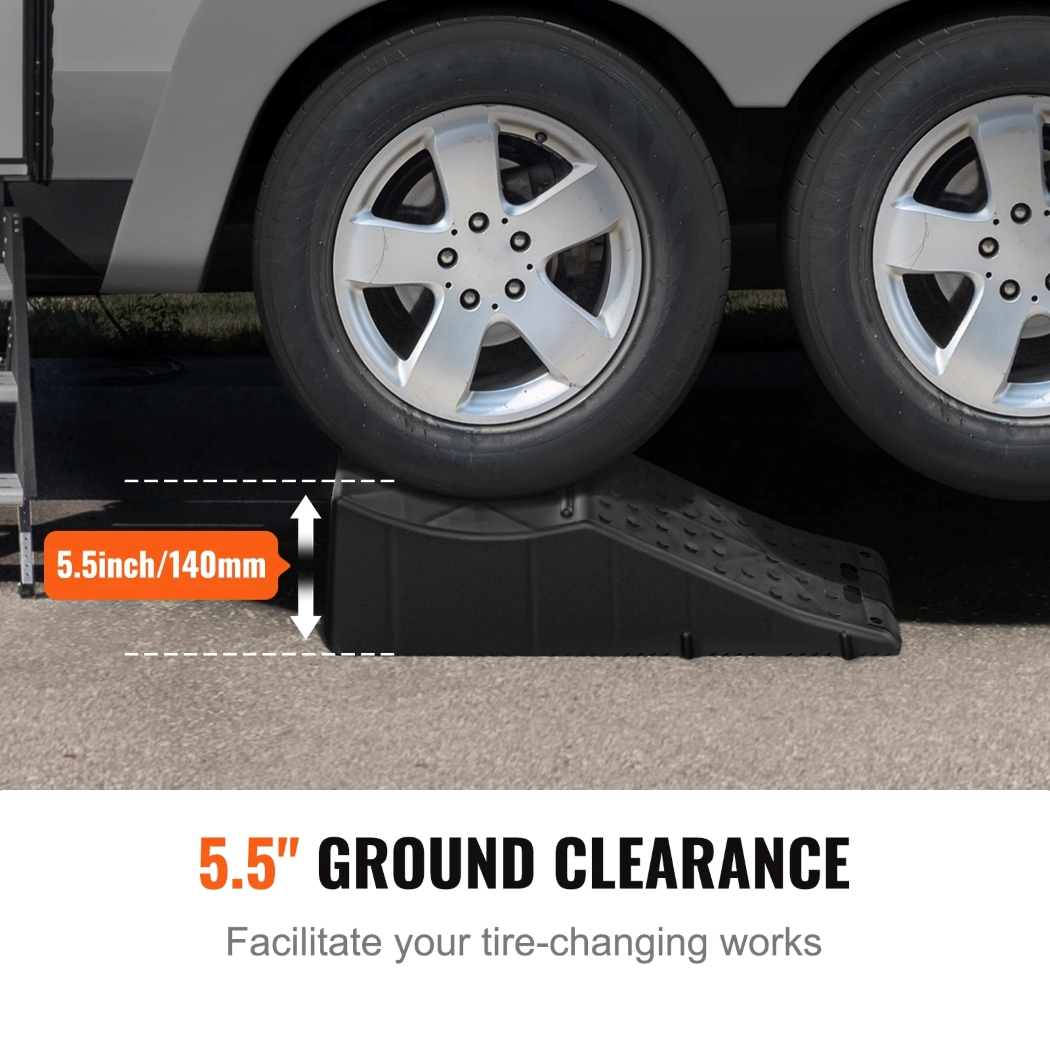 Heavy-Duty Tandem Wheel Ramp for Safe, Effortless Vehicle Lifting - View 2