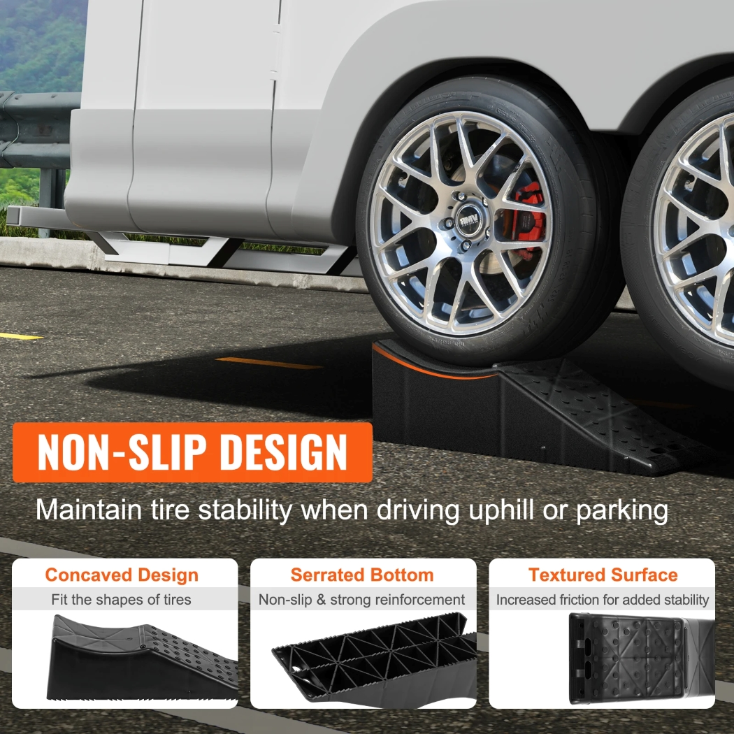 Heavy-Duty Tandem Wheel Ramp for Safe, Effortless Vehicle Lifting - View 3