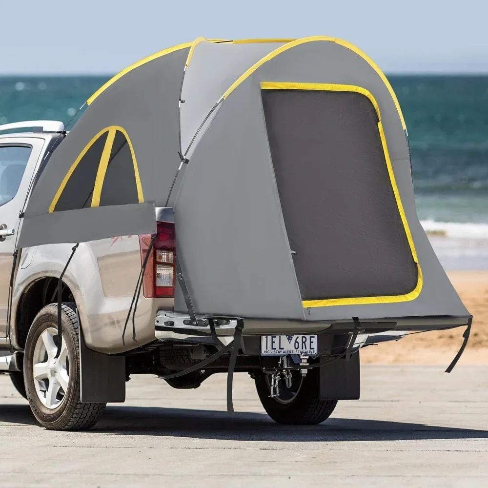 Double Layer Pickup Truck Tent for Camping  |  All-Weather Truck Bed Haven - View 7