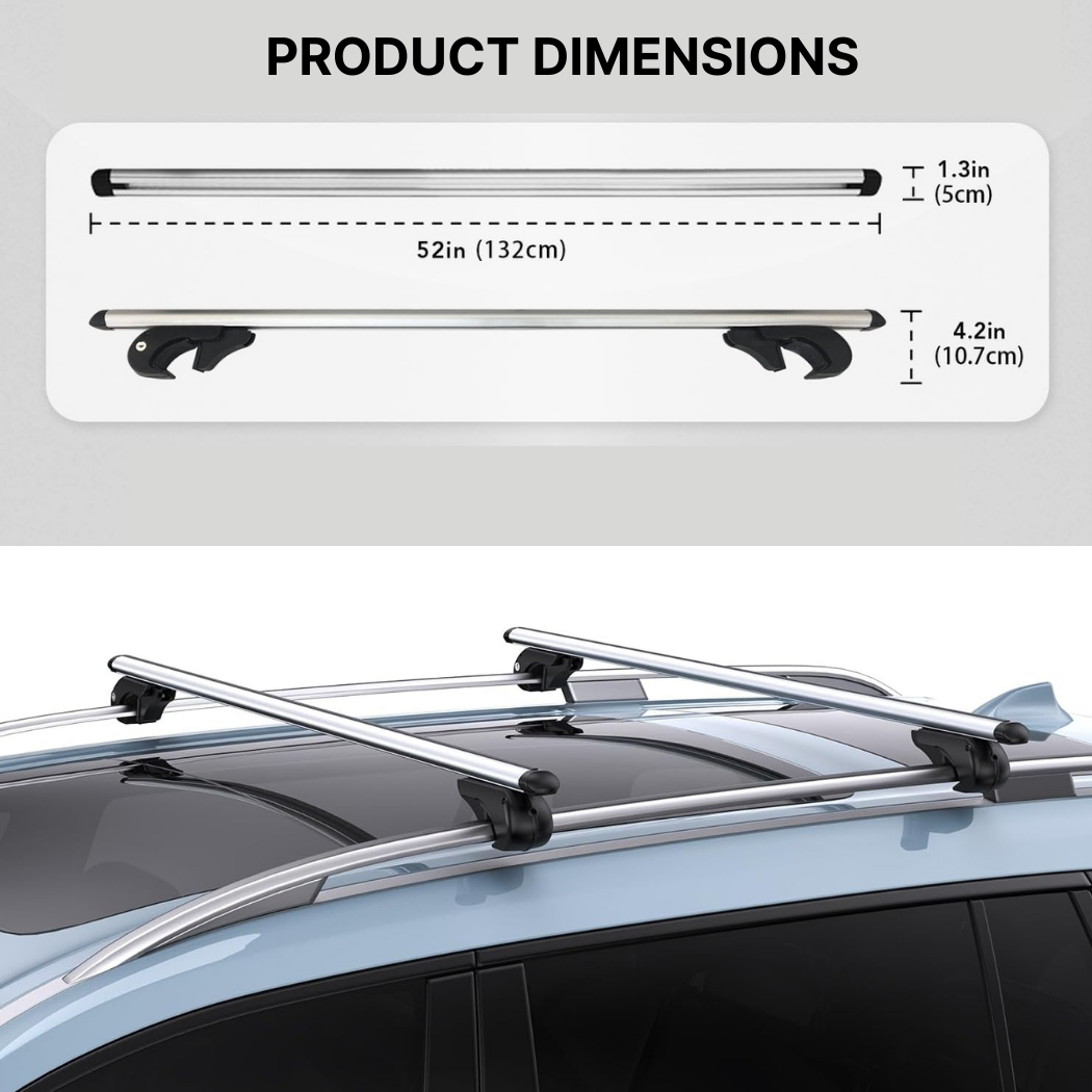 Car Roof Rack Basket with Crossbars |  “Topper” by Owleys - View 9