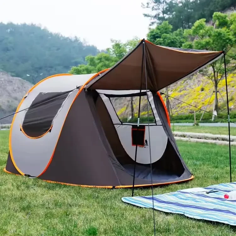 Automatic Pop Up Super Large Tent  |  Up to 6 people Comfortable Dome - View 2