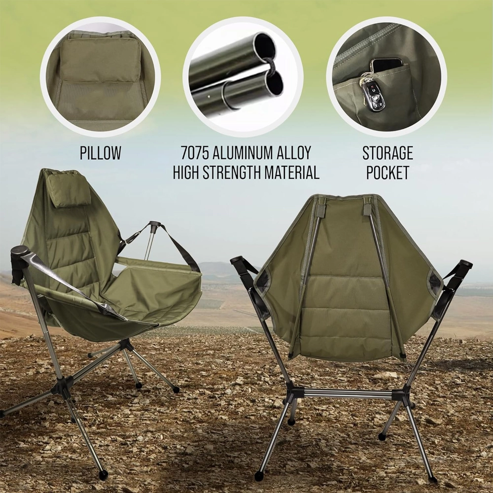 Portable Rocking Chair for Camping  |  Wild Comfort Outdoor Gear - View 9