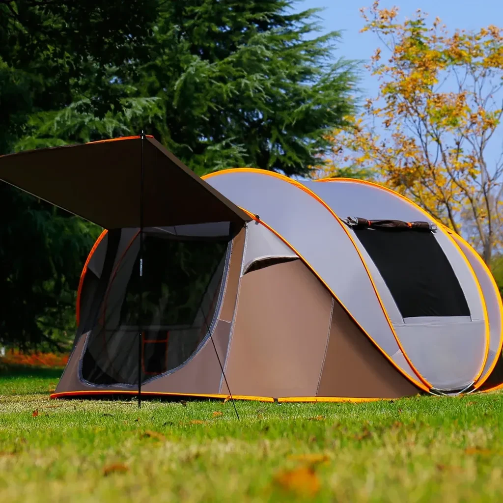 Automatic Pop Up Super Large Tent  |  Up to 6 people Comfortable Dome