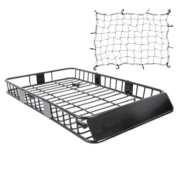 Car Roof Rack Basket with Net