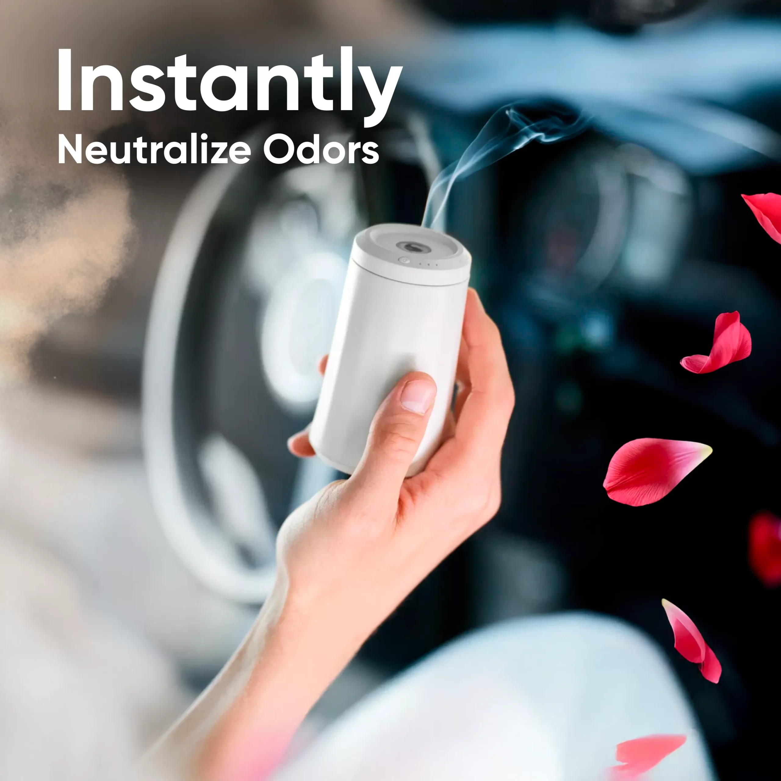 Car Aroma Diffuser Waterless Pod  |  “Aura Glide” by Owleys + Essential Oil - View 6