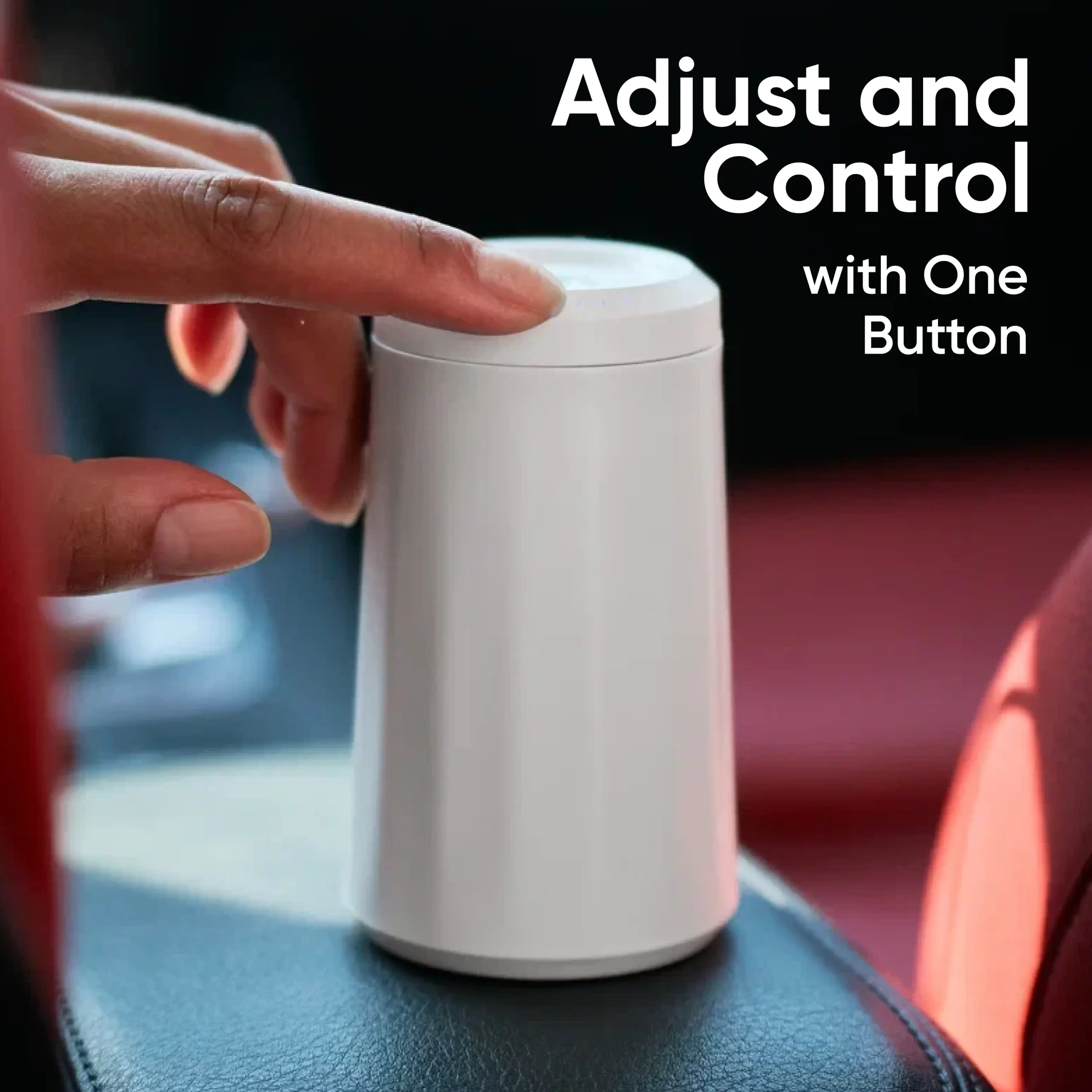 Car Aroma Diffuser Waterless Pod  |  “Aura Glide” by Owleys + Essential Oil - View 11