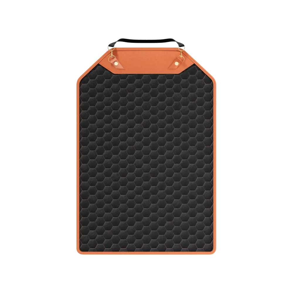 Car Seat Back Protector  |  “Hexy” by Owleys