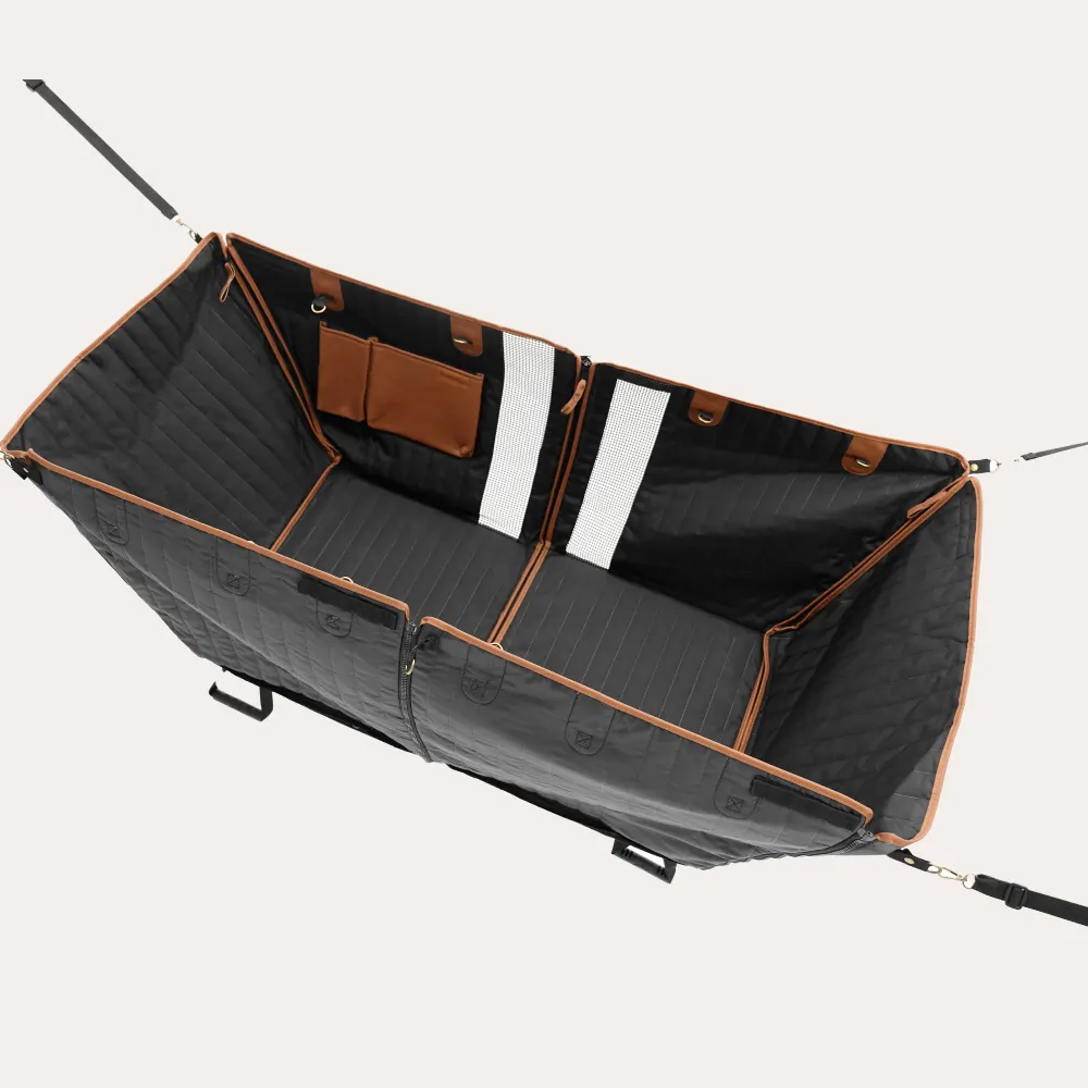 Hard Bottom Dog Car Hammock  |  “Travel Buddy Mk. II” by Owleys - View 2