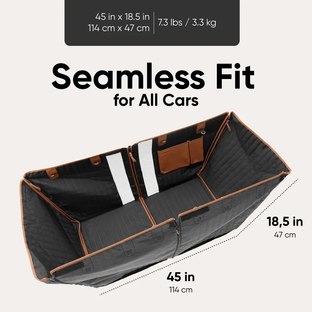 Hard Bottom Dog Car Hammock  |  “Travel Buddy Mk. II” by Owleys - View 8