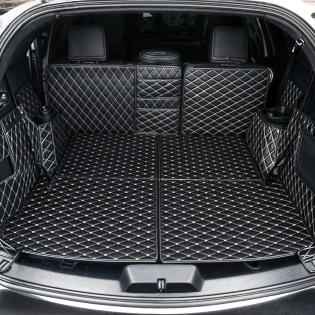 7-Seat Trunk Cargo Liner Protector  |  Custom Fit Carpet Cover Mat for Ford Explorer 2011-2019