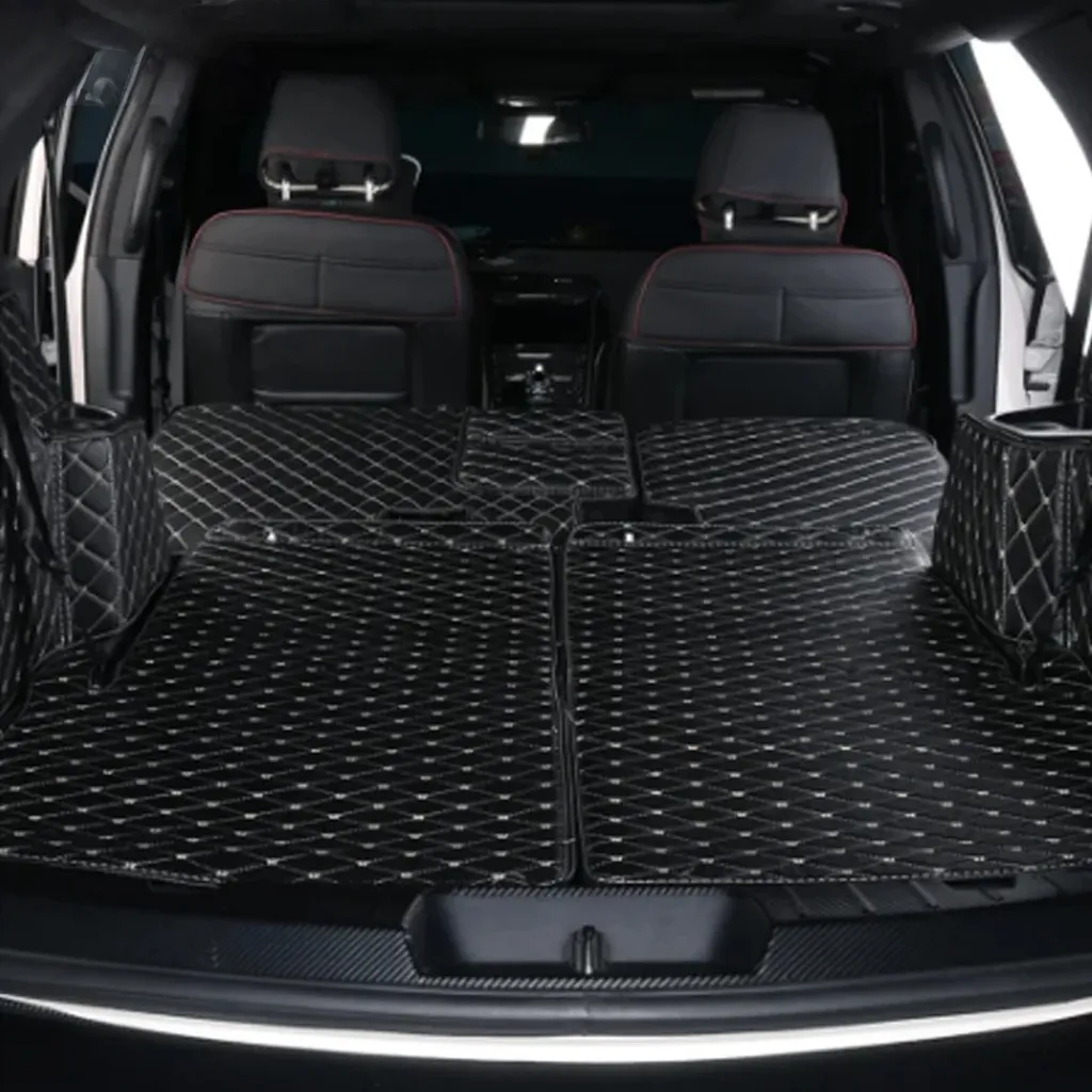 7-Seat Trunk Cargo Liner Protector  |  Custom Fit Carpet Cover Mat for Ford Explorer 2011-2019 - View 3