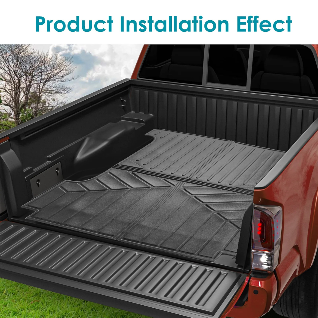 Truck Rear Storage Mat For 19-24 Dodge Ram 1500  |  RamShield Cargo Protector - View 3