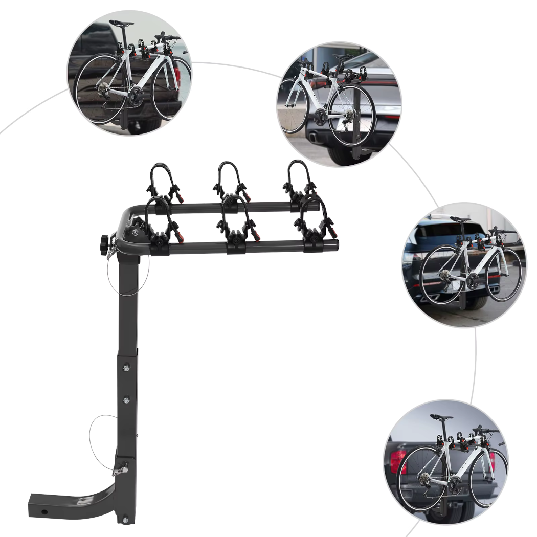 Portable Bike Rack For Most Vehicles SUV 90° Folded  |  ToughRide Cargo Gear - View 2