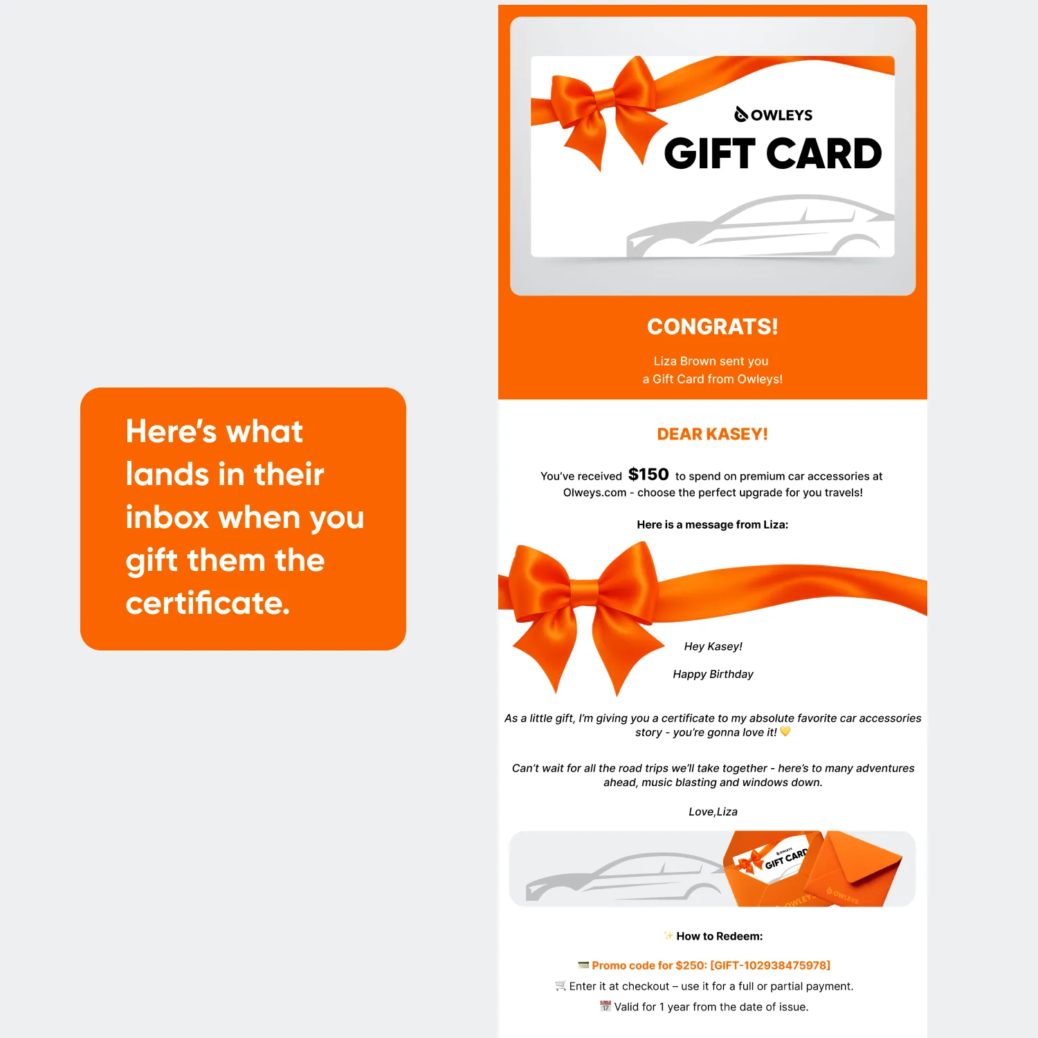 Owleys E-Gift Card – $150 - View 4