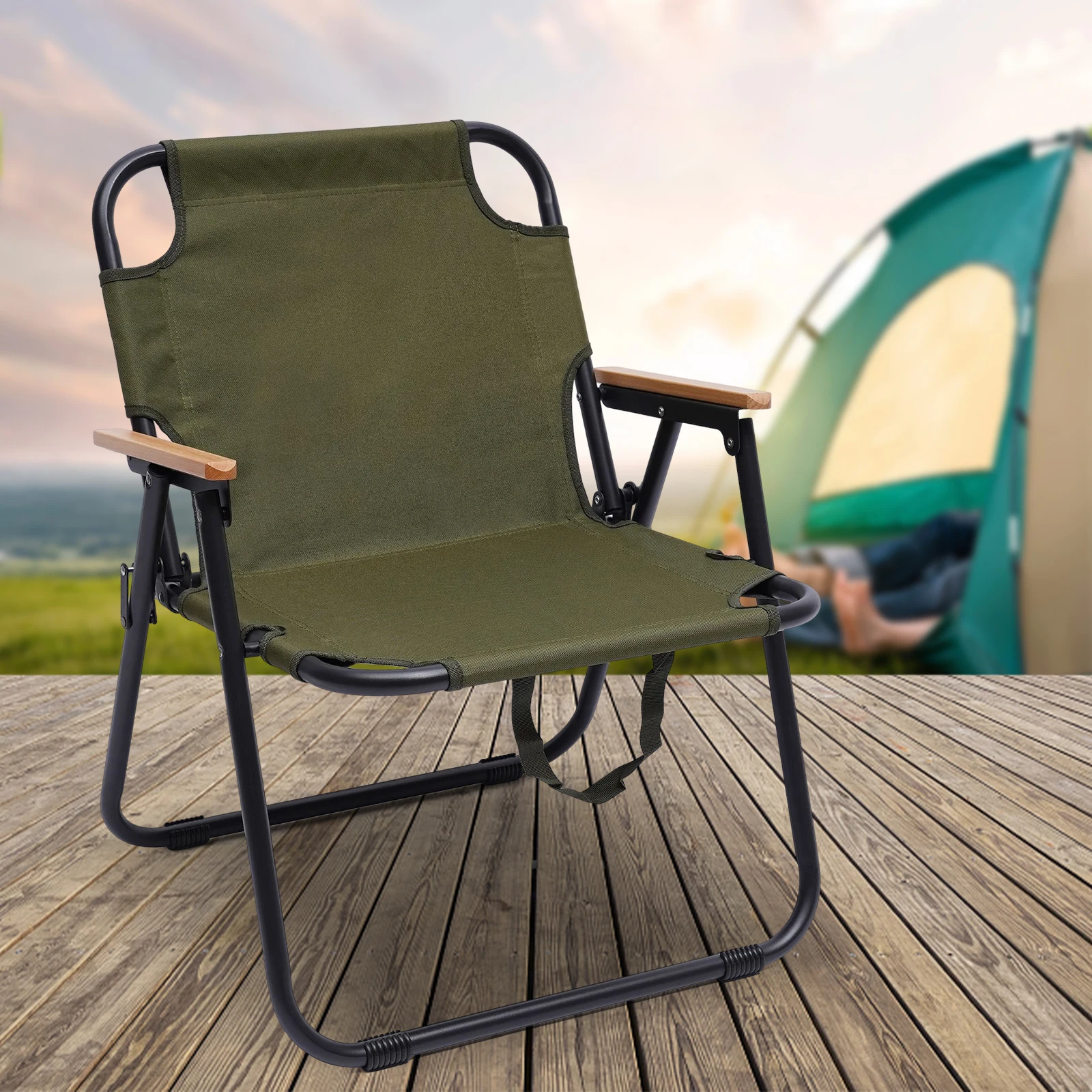 Portable & Foldable Outdoor Camping Chair  |  Owleys - View 9