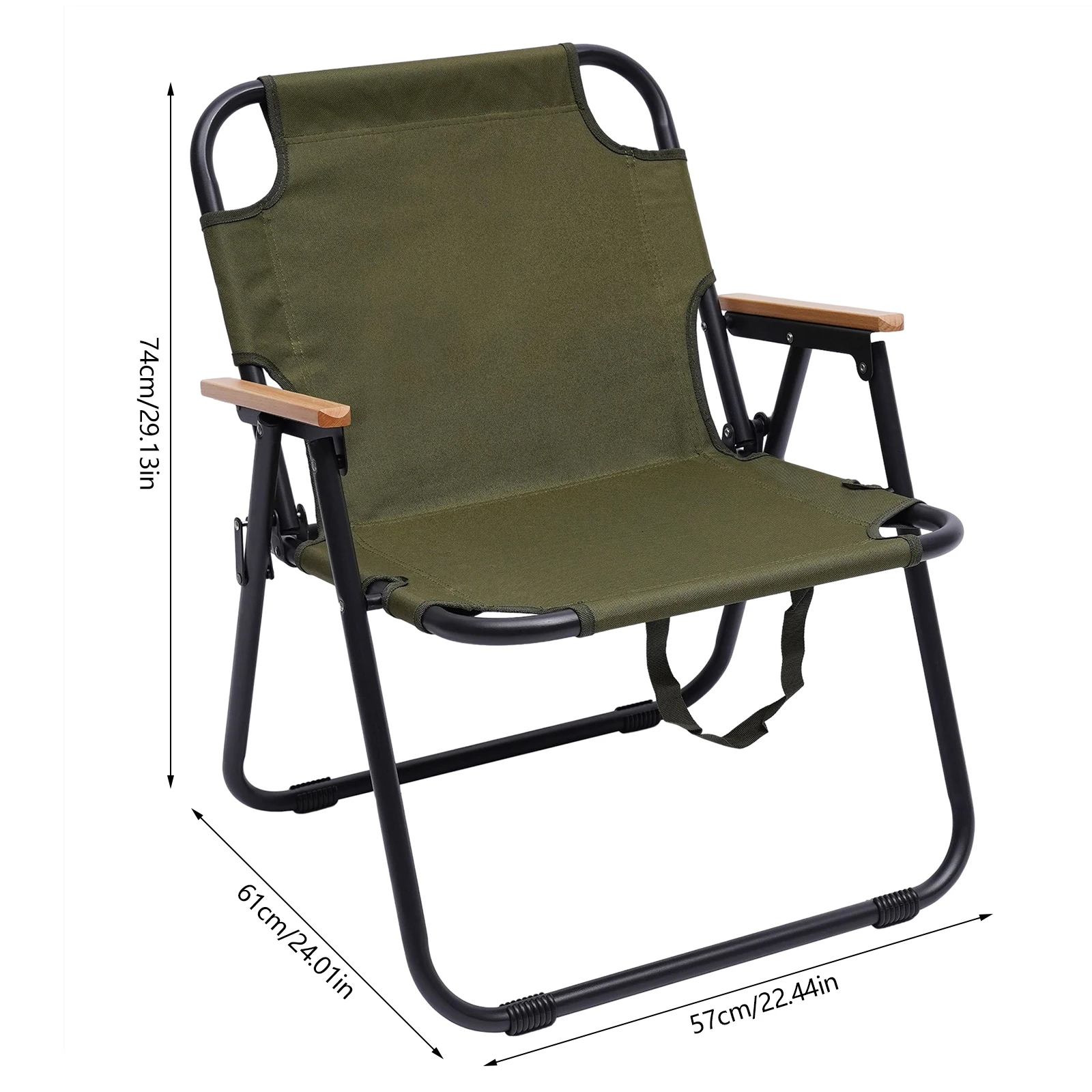 Portable & Foldable Outdoor Camping Chair  |  Owleys - View 3