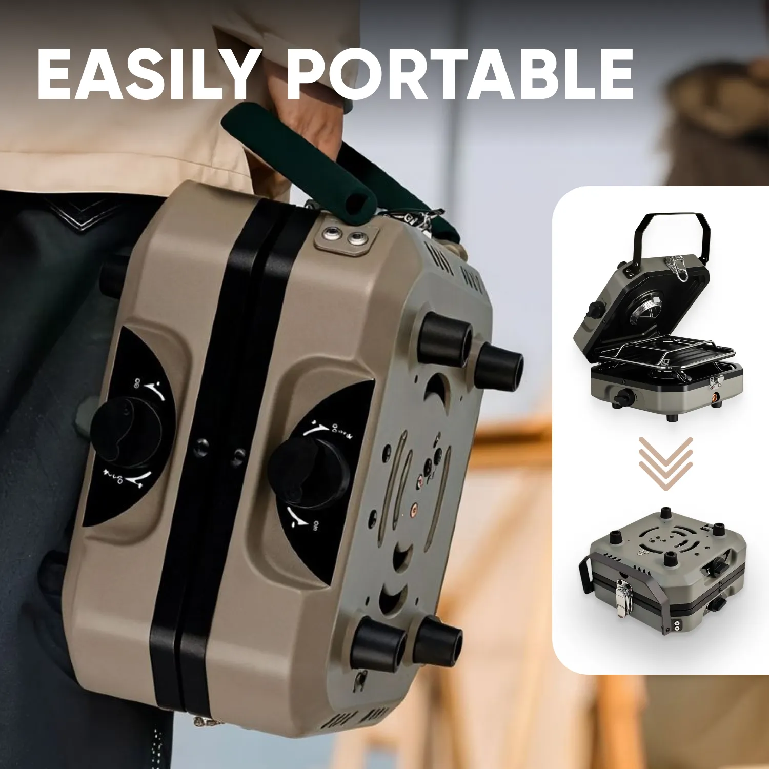 Portable Camping Stove  |  “Scorcher” by Owleys - View 4