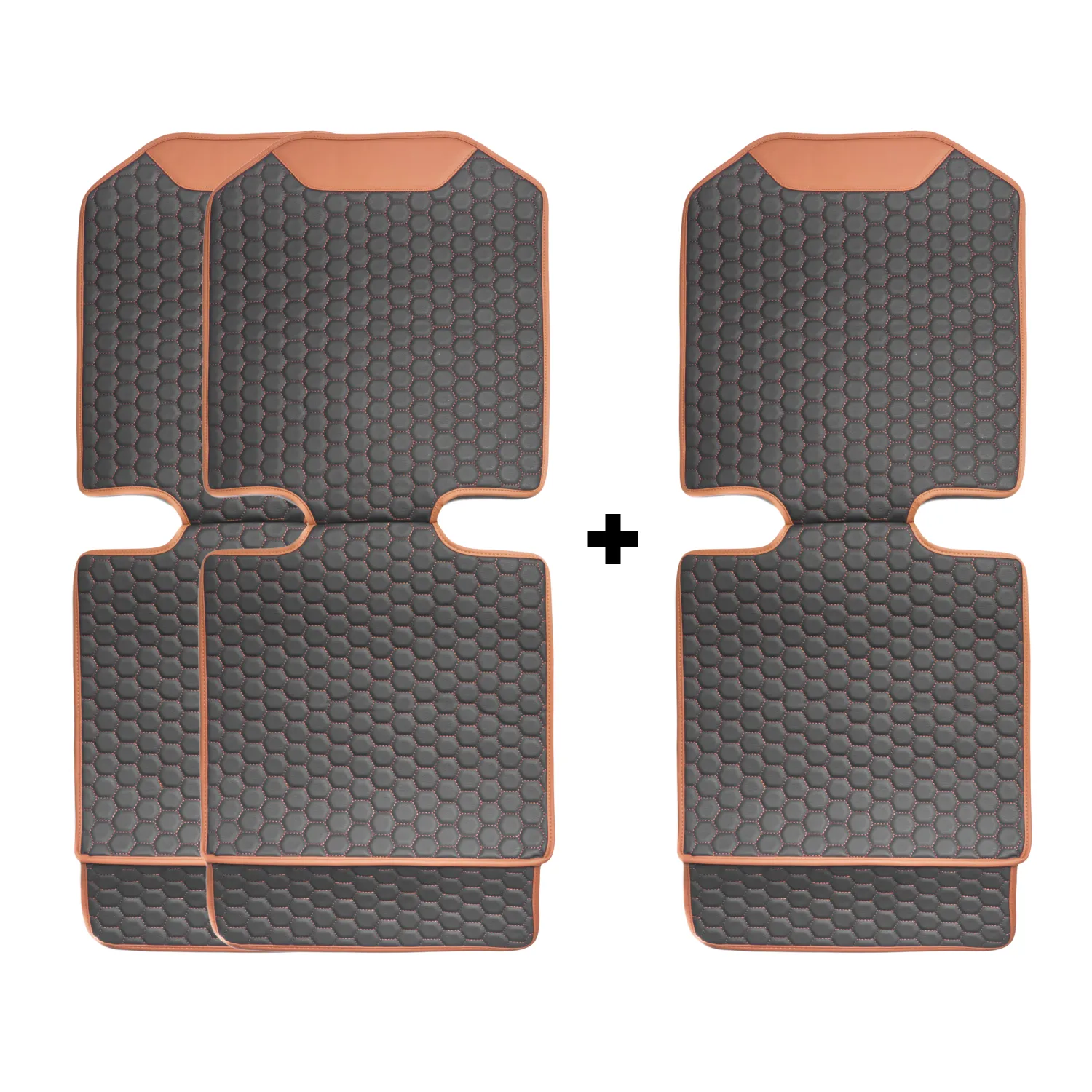 Hexy Car Seat Protectors | 3 Pcs Set by Owleys