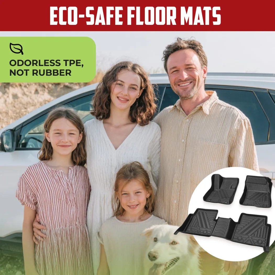 Ford Escape Floor Mats – Eco-Safe TPE  |  2020-2024 Models Custom Fit - View 2