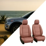 Ford Explorer Seat Covers (2011-2026) – Front Seat Custom Fit, Premium Eco-Leather  |  Owleys - View 1