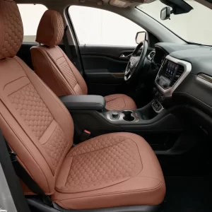GMC Acadia Seat Covers (2017–2026) – Front Seat Custom Fit, Premium Eco-Leather  |  Owleys