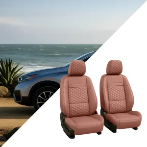 Honda CR-V Seat Covers (2017–2026) – Front Seat Custom Fit, Premium Eco-Leather  |  Owleys