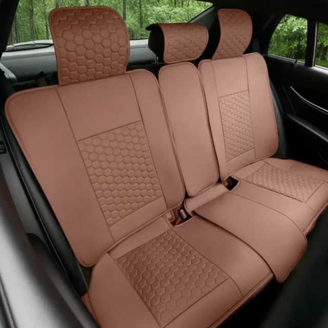 Honda Civic Seat Covers (2016–2026) – Back Seat Custom Fit, Premium Eco-Leather  |  Owleys