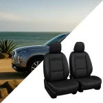 Hyundai Palisade Seat Covers (2020-2025) – Front Seat Custom Fit, Premium Eco-Leather  |  Owleys - View 1