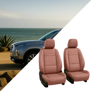Hyundai Palisade Seat Covers (2020-2026) – Front Seat Custom Fit, Premium Eco-Leather  |  Owleys