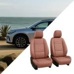 Kia Seat Covers (2015–2026) – Front Seat Custom Fit, Premium Eco-Leather  |  Owleys - View 1