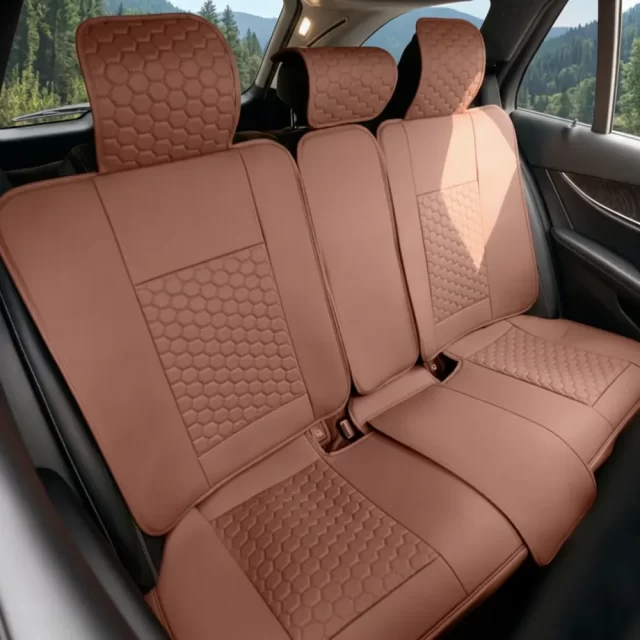 Kia Sportage Seat Covers (2016-2026) – Back Seat Custom Fit, Premium Eco-Leather  |  Owleys