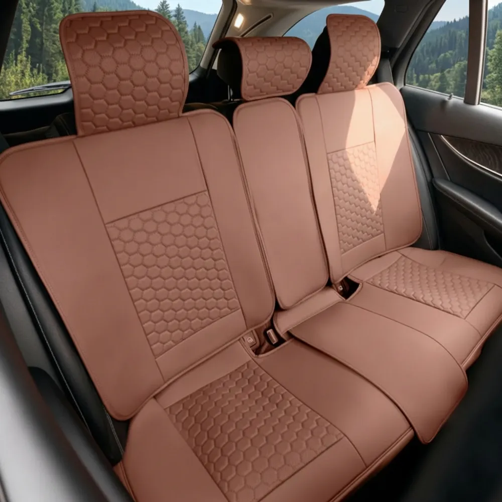 Kia Sportage Seat Covers (2016-2026) – Back Seat Custom Fit, Premium Eco-Leather  |  Owleys