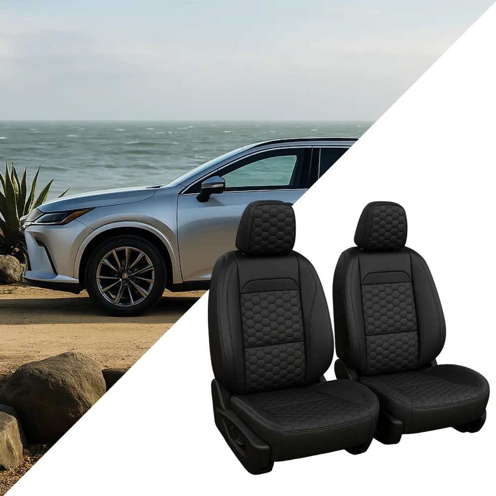 Lexus RX 350 Seat Covers (2016–2025) – Front Seat Custom Fit, Premium Eco-Leather  |  Owleys