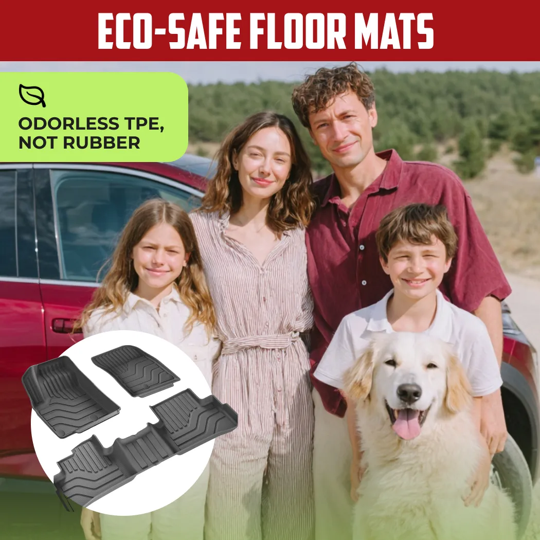 Nissan Rogue Floor Mats – Eco-Safe TPE  |  2021 Model Custom Fit - View 2