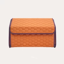 Orange with Purple
