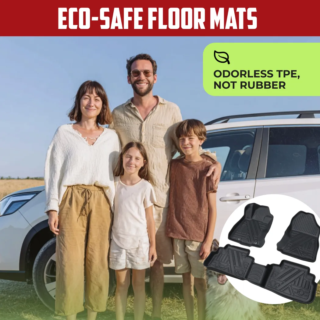 Subaru Forester Floor Mats – Eco-Safe TPE  |  2019-2024 Models Custom Fit - View 2